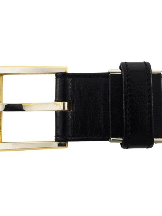 Dior belt Black x silver Women Authentic secondhand main image 6